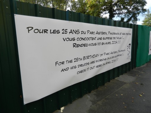 Parc Astérix — 22 octobre 2013