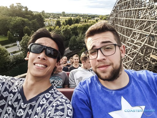 L'envol à bord du Voletarium - Europa Park