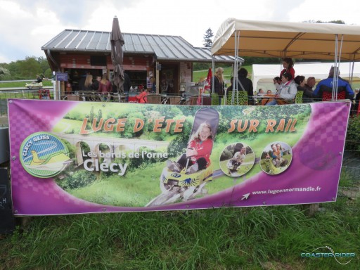 Clécy Gliss et sa luge Brandauer