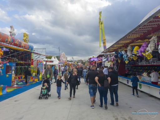 Inauguration de la Foire aux Manèges d'été de Lille
