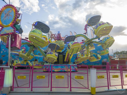 Inauguration de la Foire aux Manèges d'été de Lille