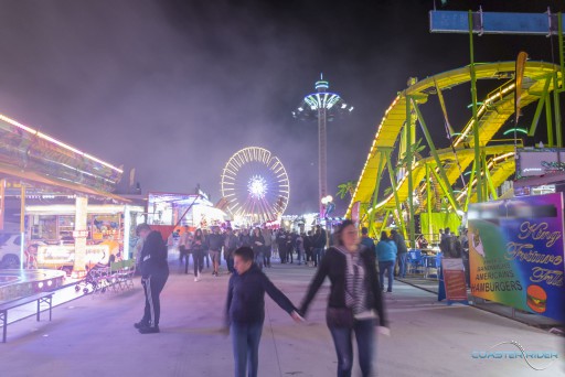 Inauguration de la Foire aux Manèges d'été de Lille