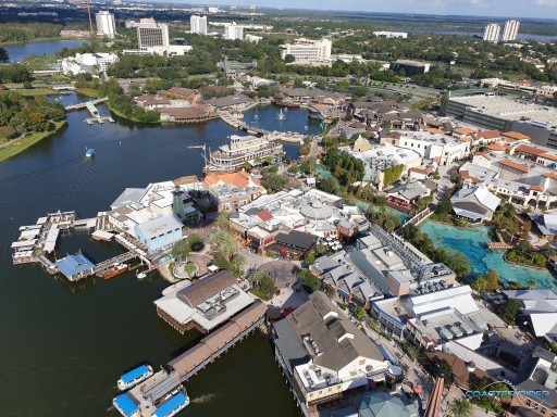 Vol à bord du ballon captif Aérophile au Disney Springs d'Orlando