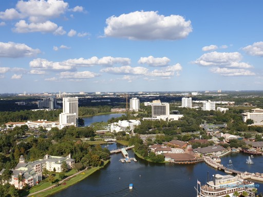 Vol à bord du ballon captif Aérophile au Disney Springs d'Orlando