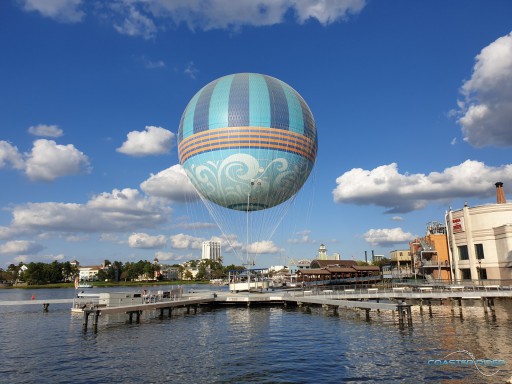 Vol à bord du ballon captif Aérophile au Disney Springs d'Orlando